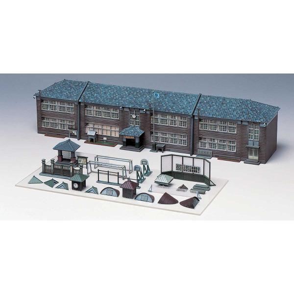 グリーンマックス (再生産)(N) 2171 木造校舎(未塗装組立キット) 返品種別B