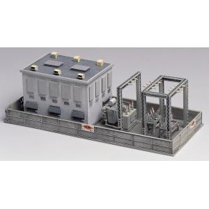 グリーンマックス (再生産)(N) 2211 変電所(未塗装組立キット) 返品種別B