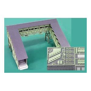 グリーンマックス (再生産)(N) 2518 着色済み 複線跨線橋