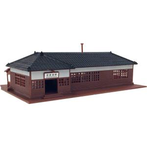 グリーンマックス (再生産)(N) 2569 着色済み ローカル駅舎 ブラウン(組立キット) 返品種...