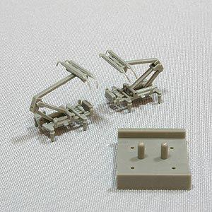 Nゲージ LED室内灯 エネルギーチャージャー付 黄白色 Aタイプ 幅狭 7本