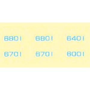 グリーンマックス (N) 6474 車両マーク 京王6000系対応(青色) 返品種別B