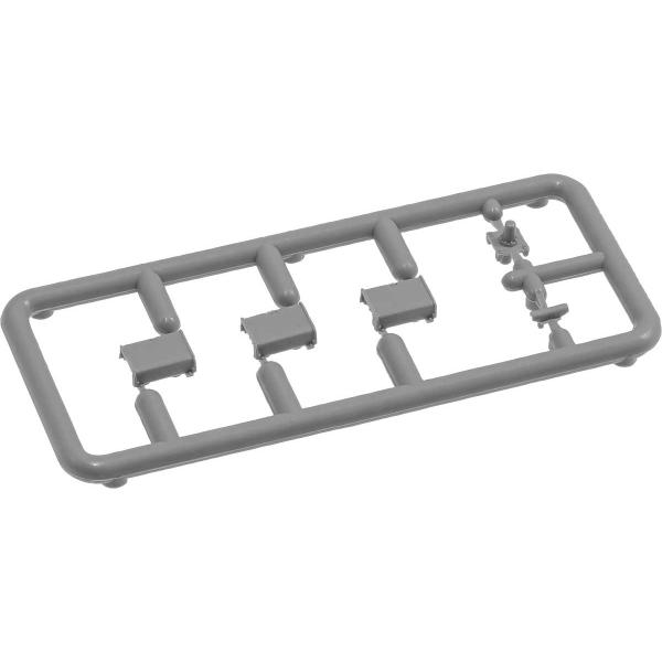 グリーンマックス (再生産)(N) 8015 角型(小)ベンチレーター(ホイッスルカバー・アンテナ)...