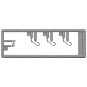 グリーンマックス (再生産)(N) 8037 KE76ジャンパ栓納め(4個入り) 返品種別B