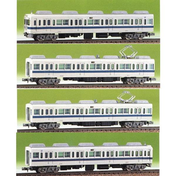 グリーンマックス (再生産)(N) 404 小田急5000形 4両編成セット(未塗装組立キット) 返...