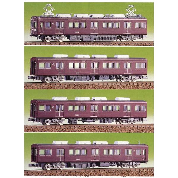 グリーンマックス (再生産)(N) 407A 阪急通勤車 基本4両編成セット(未塗装組立キット) 返...