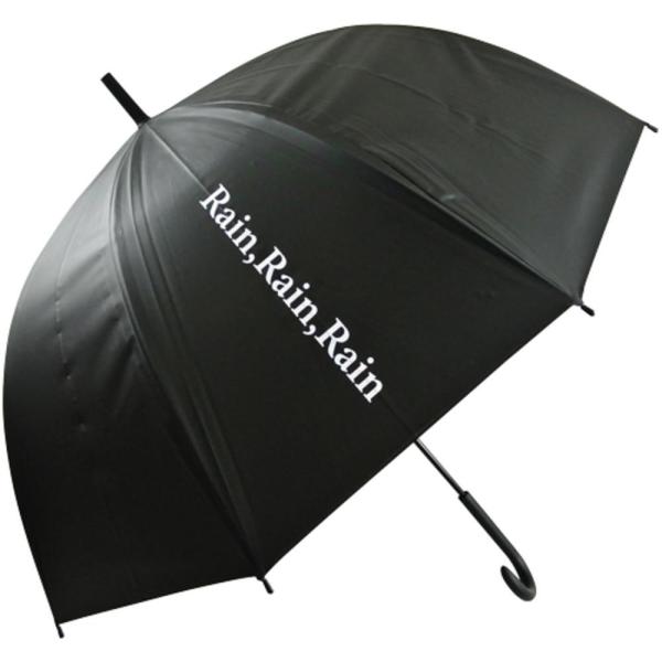 ATTAIN 長傘(ブラック・65cm) POE logo dome BF024784-1A-2A ...