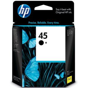 HP(エイチピー) HP45 純正プリントカートリッジ(黒・顔料系インク) 51645AA-003 ...
