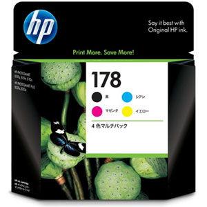 HP(エイチピー) HP178 インクカートリッジ 4色マルチパック HP178 CR281AA 返品種別A