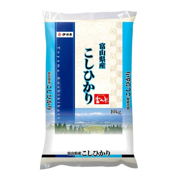 富山県産コシヒカリ 10kg 伊丹米 返品種別B