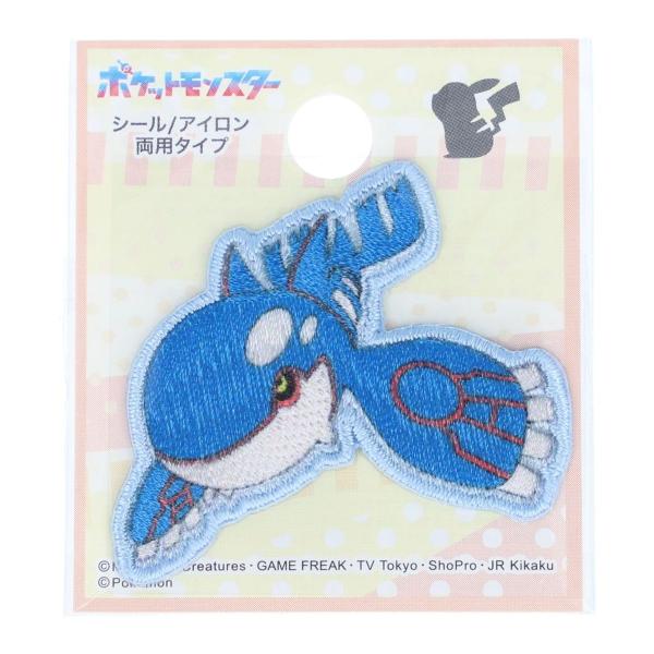 稲垣服飾 ポケットモンスター シールワッペン カイオーガ No.0382 POS042 返品種別B