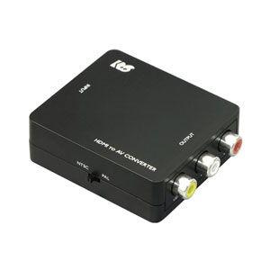 ラトックシステム コンバーター(変換器)(HDMI⇒コンポジット) RATOC RS-HD2AV1 ...