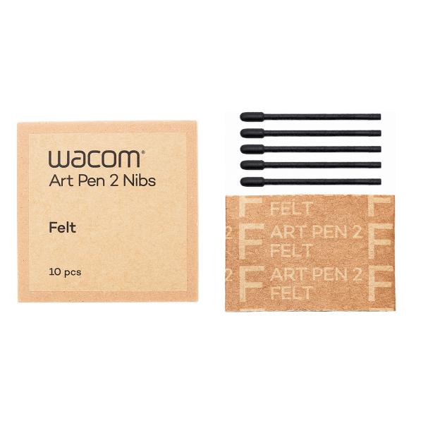 WACOM Wacom Art Pen 2用 フェルト芯 (10本) ACK25619Z 返品種別A