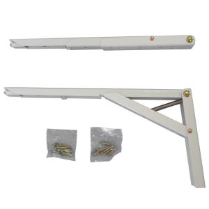 田邊金属工業所 ワンタッチ折りたたみ棚受 タッチポン 30cm/ 白 1組(2本)セット 和合商事 TANNER 854-711 返品種別A｜Joshin web