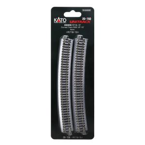 カトー (N) 20-150 ユニトラック 曲線線路R718-15゜(4本入)