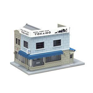 カトー (再生産)(N) 23-478 看板建築の角店3(モルタル・右) 返品種別B