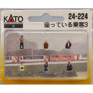 カトー (N) 24-224 座っている乗客3 返品種別B