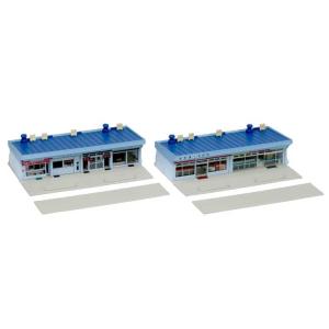カトー (再生産)(N) 23-408B タウンショップ1(ブルー) 返品種別B