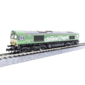 カトー (N) 017751-E Class 66 DB Cargo Climate Hero 返品...