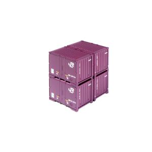 カトー (N) 23-350-A 2段積みコンテナ19D (新塗装・4個口) 6組入 返品種別B｜Joshin web