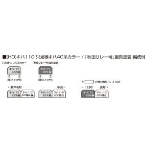 カトー (HO) 1-615-2 キハ110 ...の詳細画像1