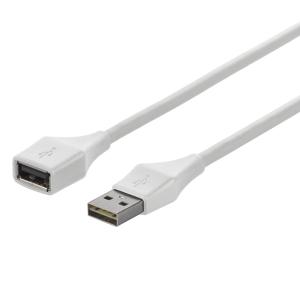 バッファロー USB2.0延長ケーブル 3.0m(A to A/ ホワイト) BSUAADU2Aシリーズ BSUAADU230WHA 返品種別A｜joshin