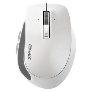 バッファロー Bluetooth3.0 5ボタン 光学式BlueLEDマウス 静音 Sサイズ(ホワイ...