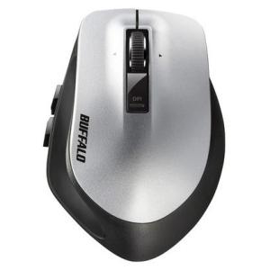 バッファロー 2.4Ghzワイヤレスマウス レーザー/ 静音/ 5ボタン/ 横スクロール/ Mサイズ...