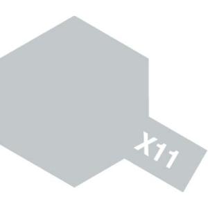 タミヤ タミヤカラー アクリルミニ X-11 クロームシルバー(81511)塗料 返品種別B｜joshin