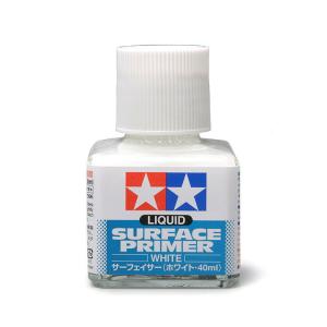 タミヤ サーフェイサー(ホワイト・40ml ビン入り)(87096)塗料