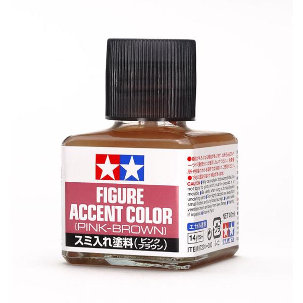 タミヤ スミ入れ塗料(ピンクブラウン)(87201)塗料 返品種別B