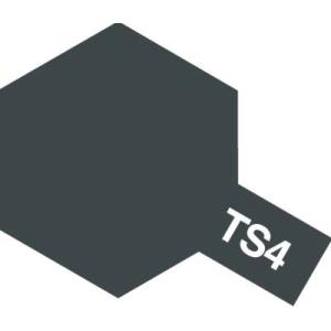 タミヤ タミヤスプレー TS-4 ジャーマングレイ(85004)塗料 返品種別B