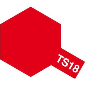 タミヤ タミヤスプレー TS-18 メタリックレッド(85018)塗料 返品種別B