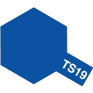 タミヤ タミヤスプレー TS-19 メタリックブルー塗料 返品種別B
