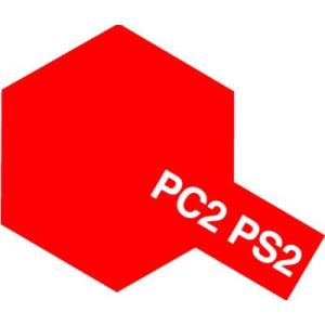 タミヤ ポリカーボネートスプレー PS-2 レッド(86002)塗料 返品種別B