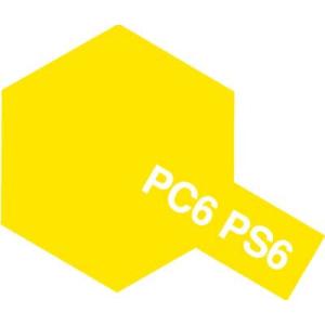 タミヤ ポリカーボネートスプレー PS-6 イエロー塗料