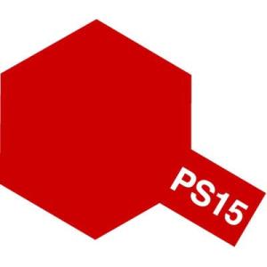 タミヤ ポリカーボネートスプレー PS-15 メタリックレッド(86015)塗料 返品種別B