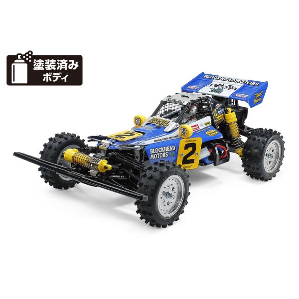 タミヤ 1/ 10 電動RCカー組立キット ホットショットII BLOCKHEAD MOTORS(5...