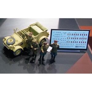タミヤ 1/ 35 ソビエト軍指揮官 スタッフカーセットプラモデル 返品種別B