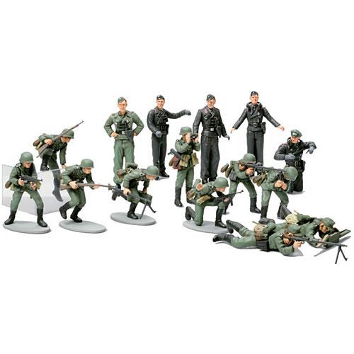 タミヤ 1/ 48 WWII ドイツ国防軍歩兵チーム (32512)プラモデル 返品種別B