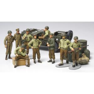 タミヤ（TAMIYA） WWIIアメリカ歩兵前線休息セット 1/48MM 32552