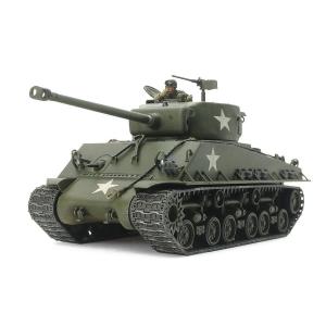 タミヤ 1/ 48 MM アメリカ戦車 M4A3E8 シャーマン イージーエイト (32595)プラ...