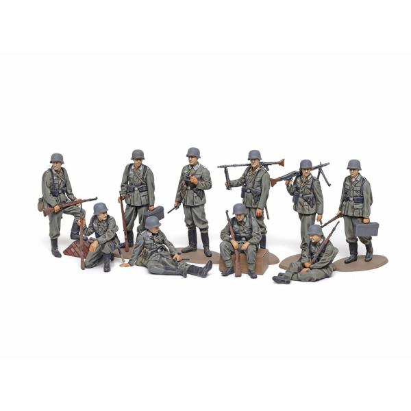 タミヤ 1/ 48 WWII ドイツ歩兵セット(32602)プラモデル 返品種別B