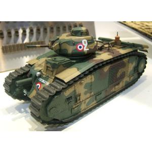 タミヤ 1/ 35 ミリタリーミニチュアシリーズ フランス戦車B1 bis(35282)プラモデル ...