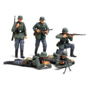 タミヤ 1/ 35MM ドイツ歩兵セット(フランス戦線)(35293)プラモデル 返品種別B