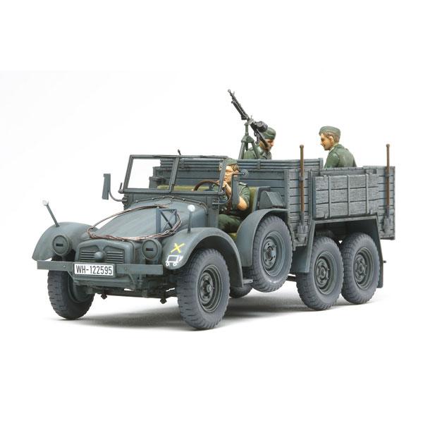 タミヤ 1/ 35 MM ドイツ クルップ プロッツェ Kfz.70 兵員輸送型(35317)プラモ...