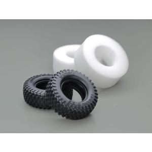 タミヤ SP.1717 「ラフライド」ブロックピンタイヤ (インナースポンジ付) 2本(51717)ラジコンパーツ 返品種別B
