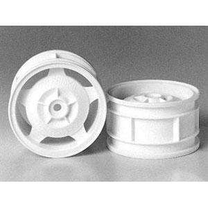 ミニ四駆 ローフリクション小径ナロータイヤ 24mm & 3本スポーク