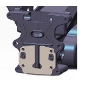 タミヤ OP.1597 アルミ ギヤケースサポート(GF-01、WR-02)(54597)ラジコン用...