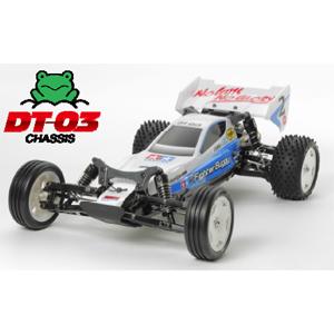 タミヤ 1/ 10 電動RC組立シャーシキット ネオ マイティフロッグ(DT-03シャーシ)(58587)ラジコン